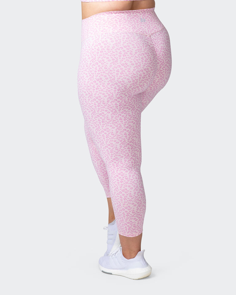 Signature Scrunch 7/8 Leggings - Rose Quartz Mini Cheetah Print-Leggings-XXS-042207RQMCH-XXS-MNAPPRL14564-5-Muscle Nation