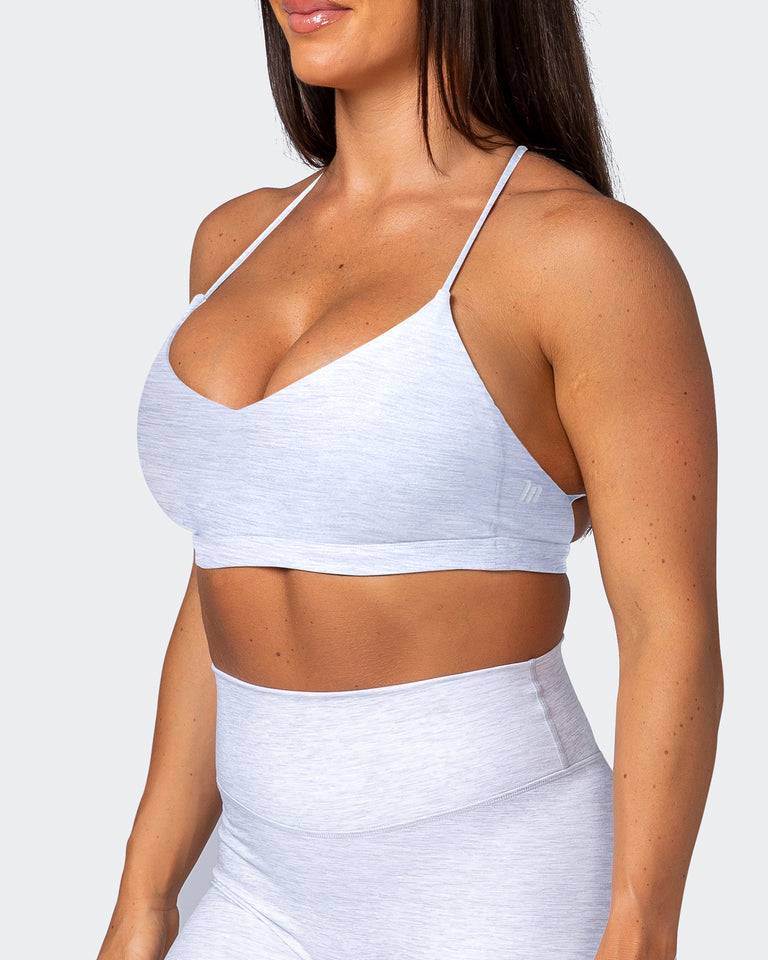 Sun Kissed Bralette- White Grey Marl-Bralettes-XS-112215WHTGMRL-XS-MNAPPRL18929-3-Muscle Nation