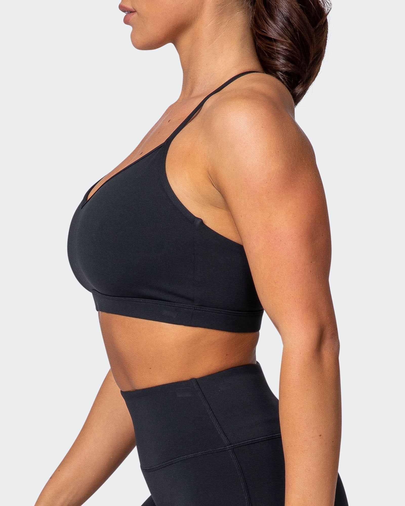 Free Throw Bralette - Black-Bralettes-XS-MNAPPRL10490-MNAPPRL10490-7-Muscle Nation