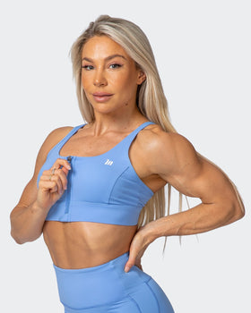 Bounce Defence Bra - Arctic Blue-Sports Bras-XS-072120ABLU-XS-MNAPPRL10889-1-Muscle Nation
