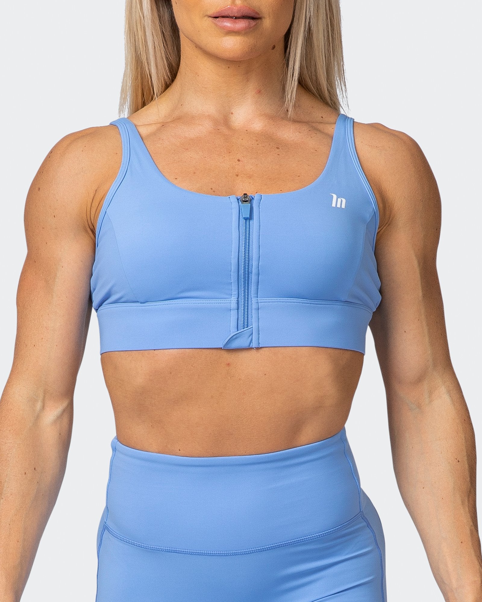 Bounce Defence Bra - Arctic Blue-Sports Bras-XS-072120ABLU-XS-MNAPPRL10889-2-Muscle Nation
