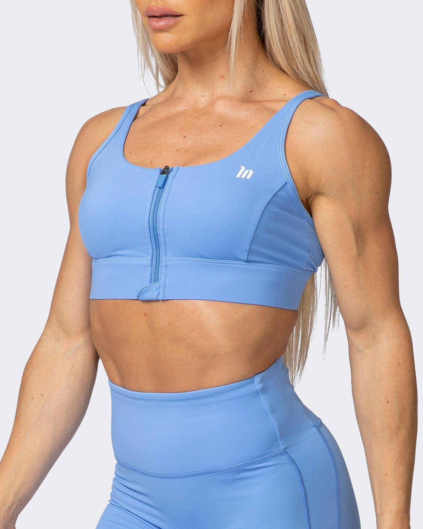 Bounce Defence Bra - Arctic Blue-Sports Bras-XS-072120ABLU-XS-MNAPPRL10889-3-Muscle Nation