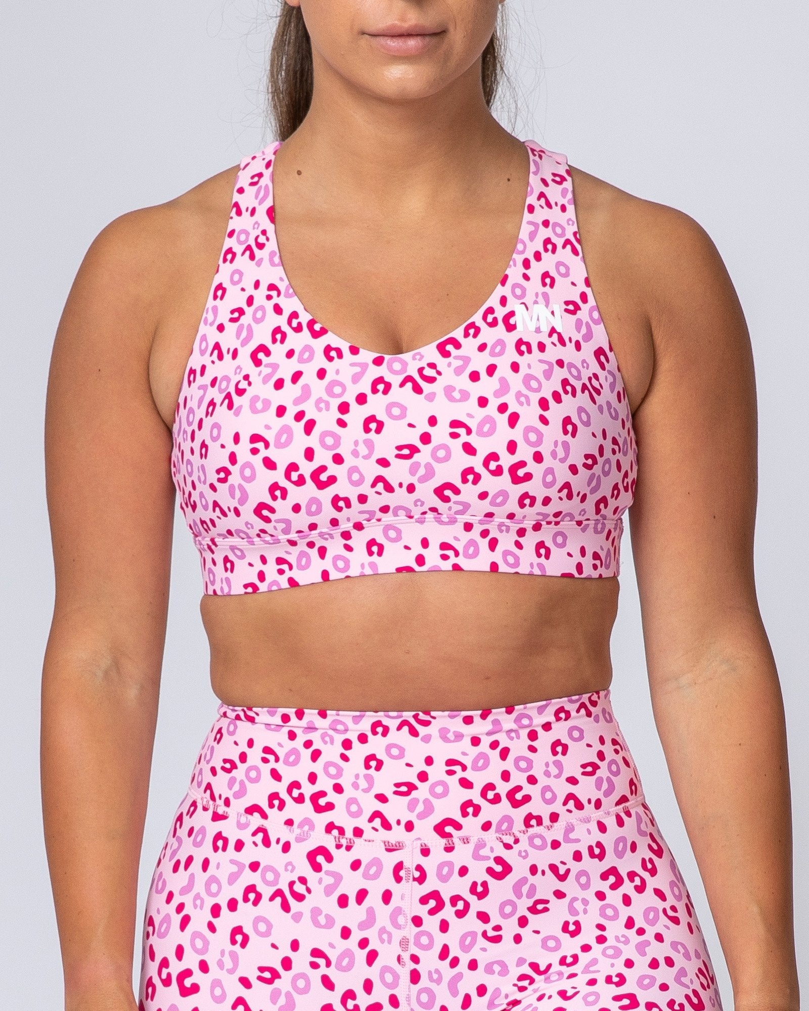 Comfort Bra - Pink Leopard-Sports Bras-XS-MNAPPRL8998-MNAPPRL8998-3-Muscle Nation