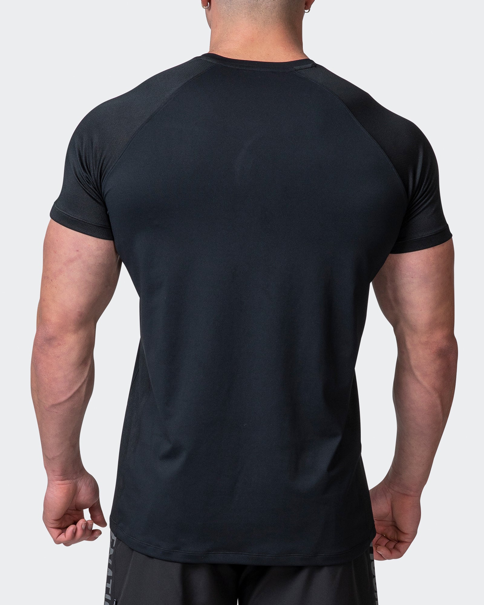 Classic Ventilation Tee - Black-T-Shirts-S-062106BLK-S-MNAPPRL11656-6-Muscle Nation