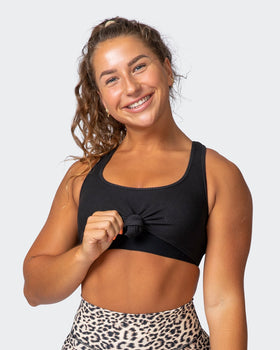 Exceptional Bra - Black-Sports Bras-XS-012207BLK-XS-MNAPPRL13129-1-Muscle Nation