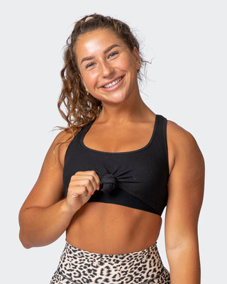 Exceptional Bra - Black-Sports Bras-XS-012207BLK-XS-MNAPPRL13129-1-Muscle Nation