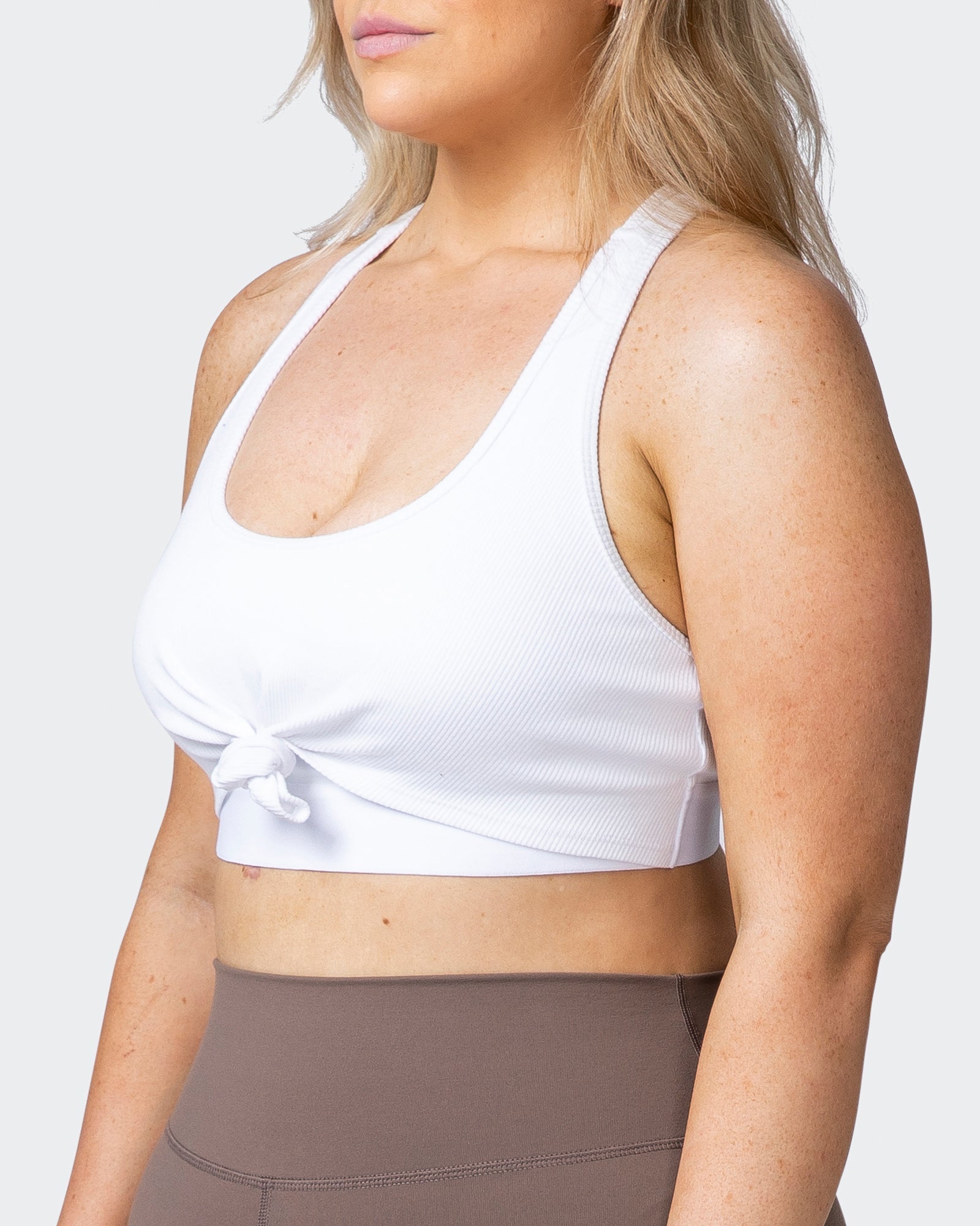 Exceptional Bra - White-Sports Bras-XS-012207WHT-XS-MNAPPRL13135-3-Muscle Nation
