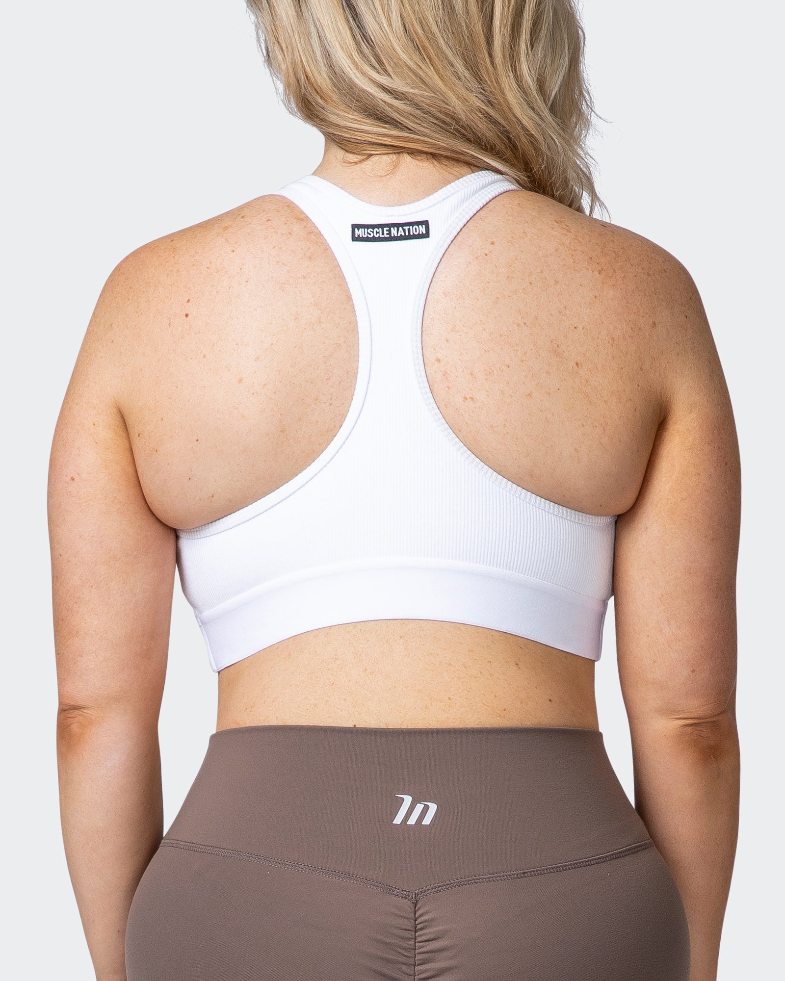 Exceptional Bra - White-Sports Bras-XS-012207WHT-XS-MNAPPRL13135-6-Muscle Nation
