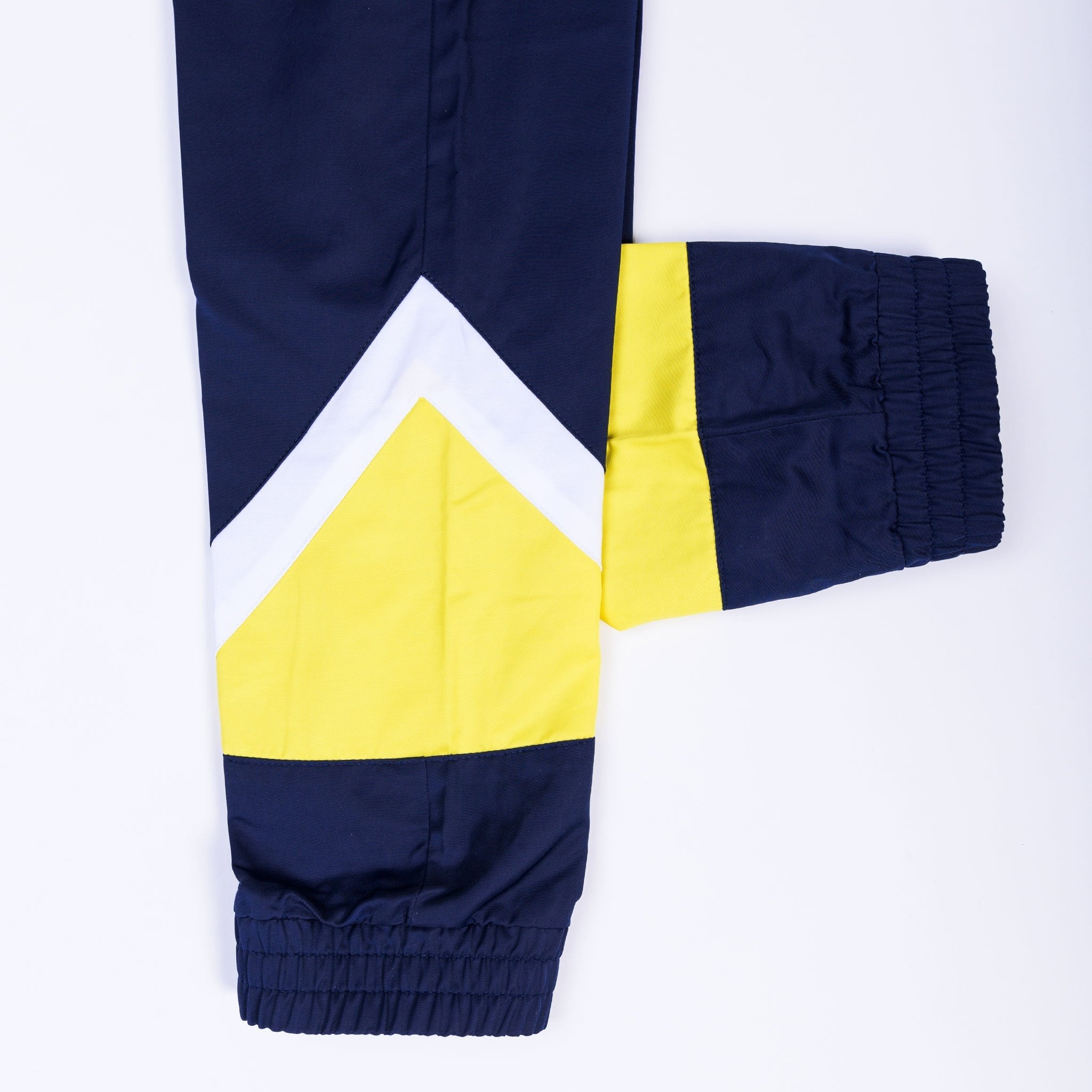 Kids MN Retro Tracksuit Pants - Navy / Yellow-Kids-2-MNAPPRL4542-MNAPPRL4542-6-Muscle Nation