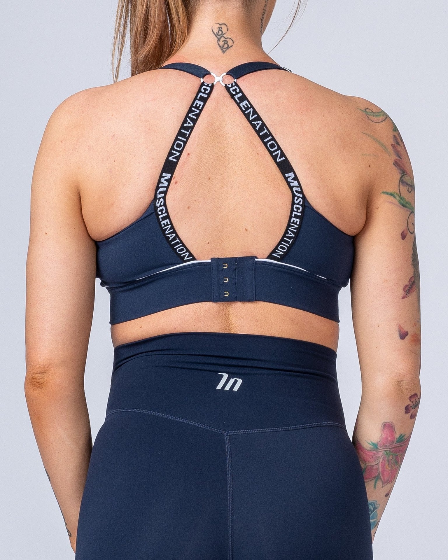 Maternity Bra - Navy-Sports Bras-XS-MNAPPRL7286-MNAPPRL7286-4-Muscle Nation