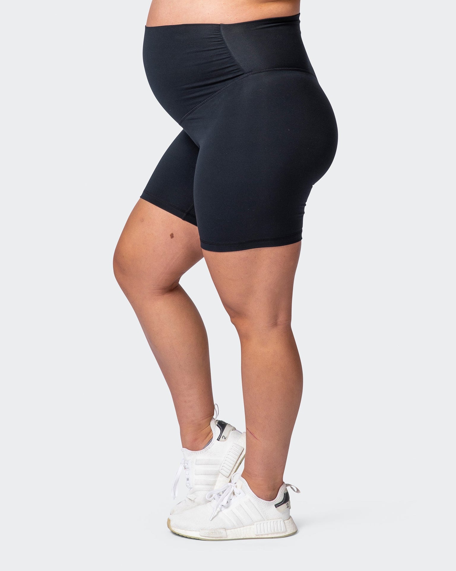 Maternity Everyday Bike Short - Black-Shorts-XS-032214BLK-XS-MNAPPRL13830-5-Muscle Nation