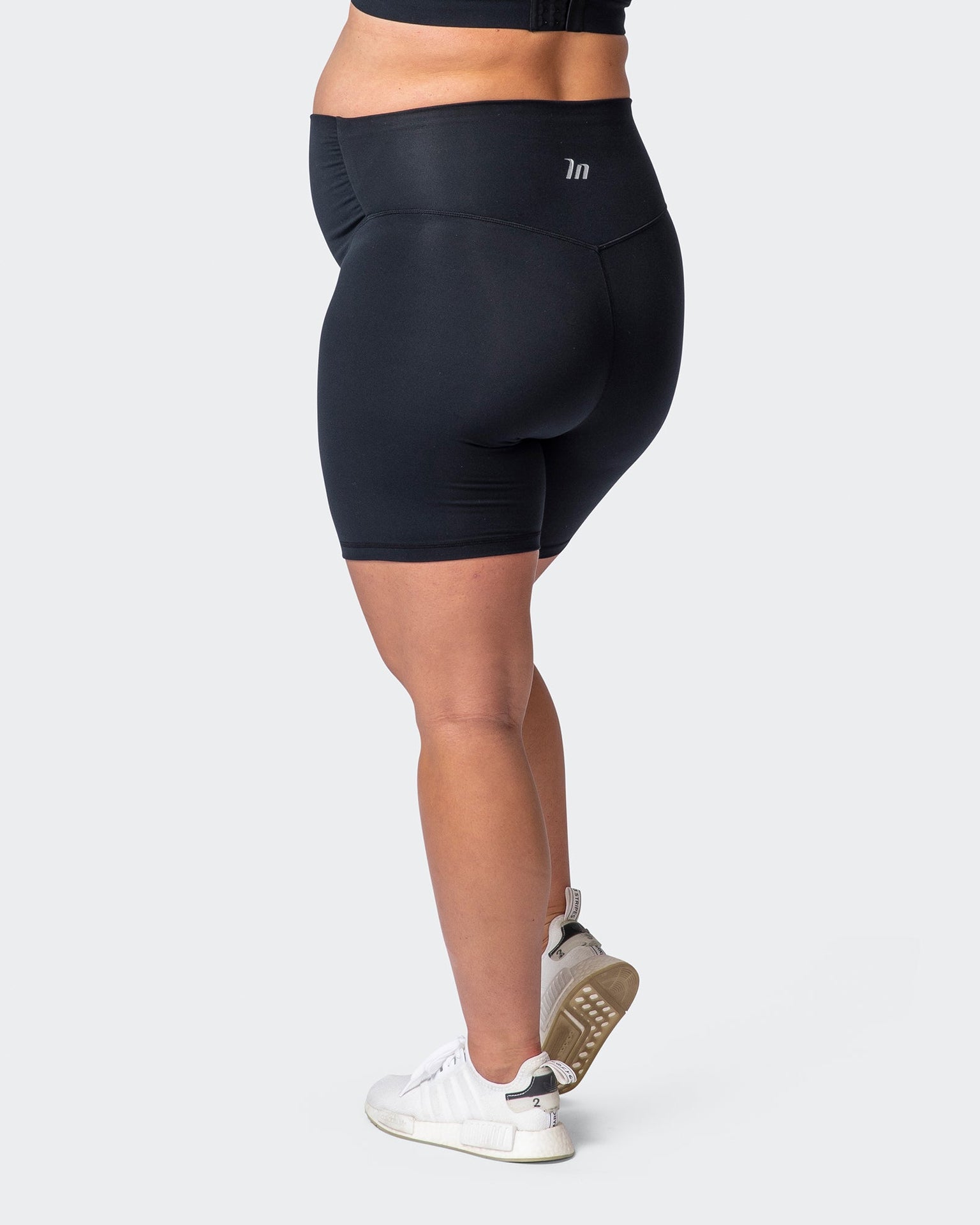 Maternity Everyday Bike Short - Black-Shorts-XS-032214BLK-XS-MNAPPRL13830-6-Muscle Nation