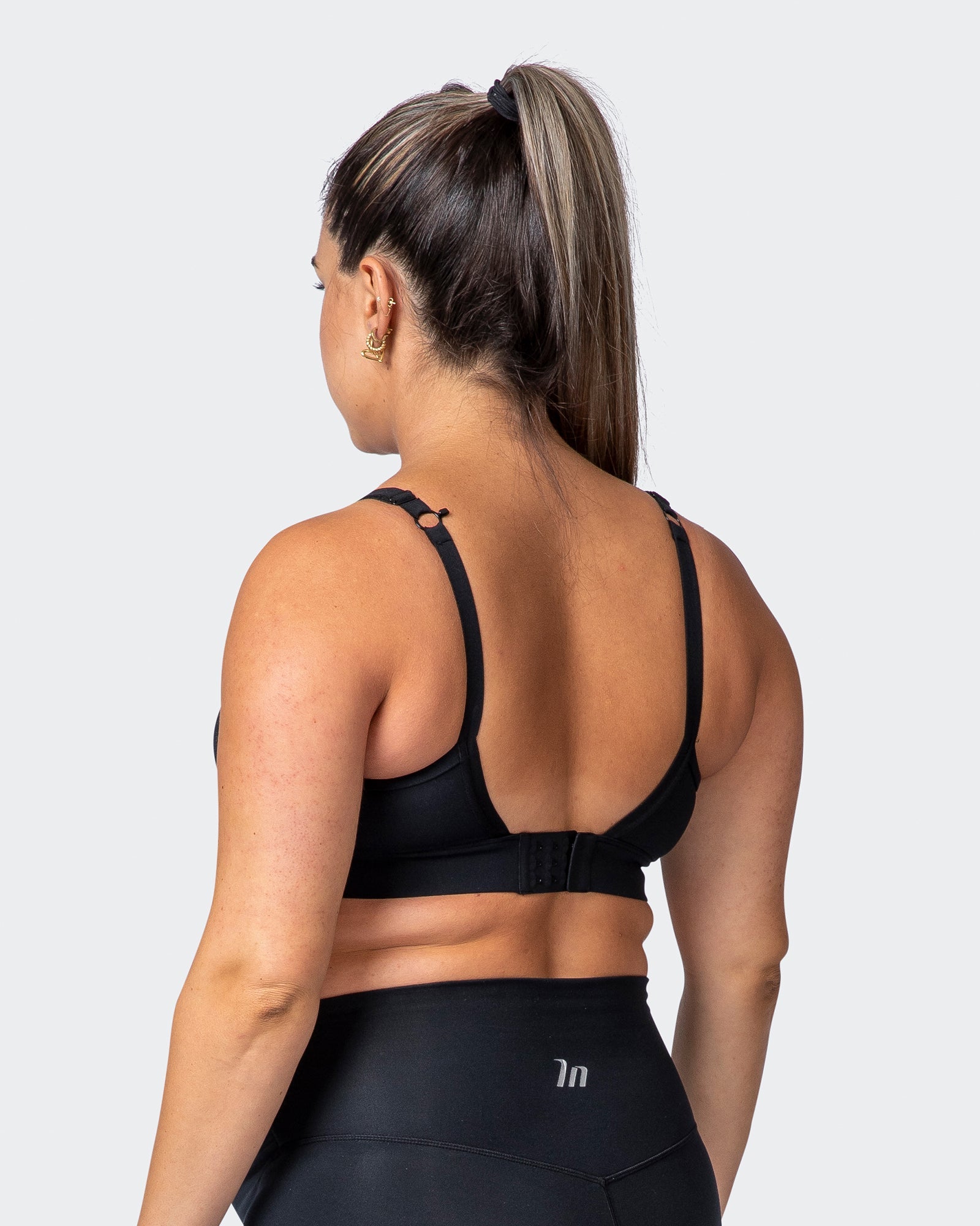 MN Everyday Maternity Bra - Black-Sports Bras-XS-032213BLK-XS-MNAPPRL13794-4-Muscle Nation