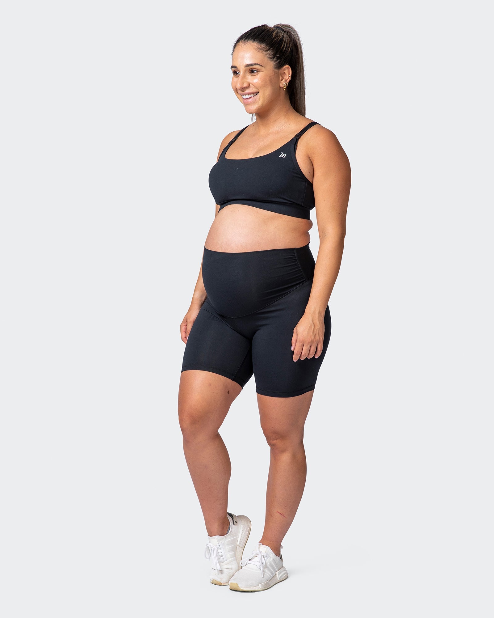 MN Everyday Maternity Bra - Black-Sports Bras-XS-032213BLK-XS-MNAPPRL13794-8-Muscle Nation