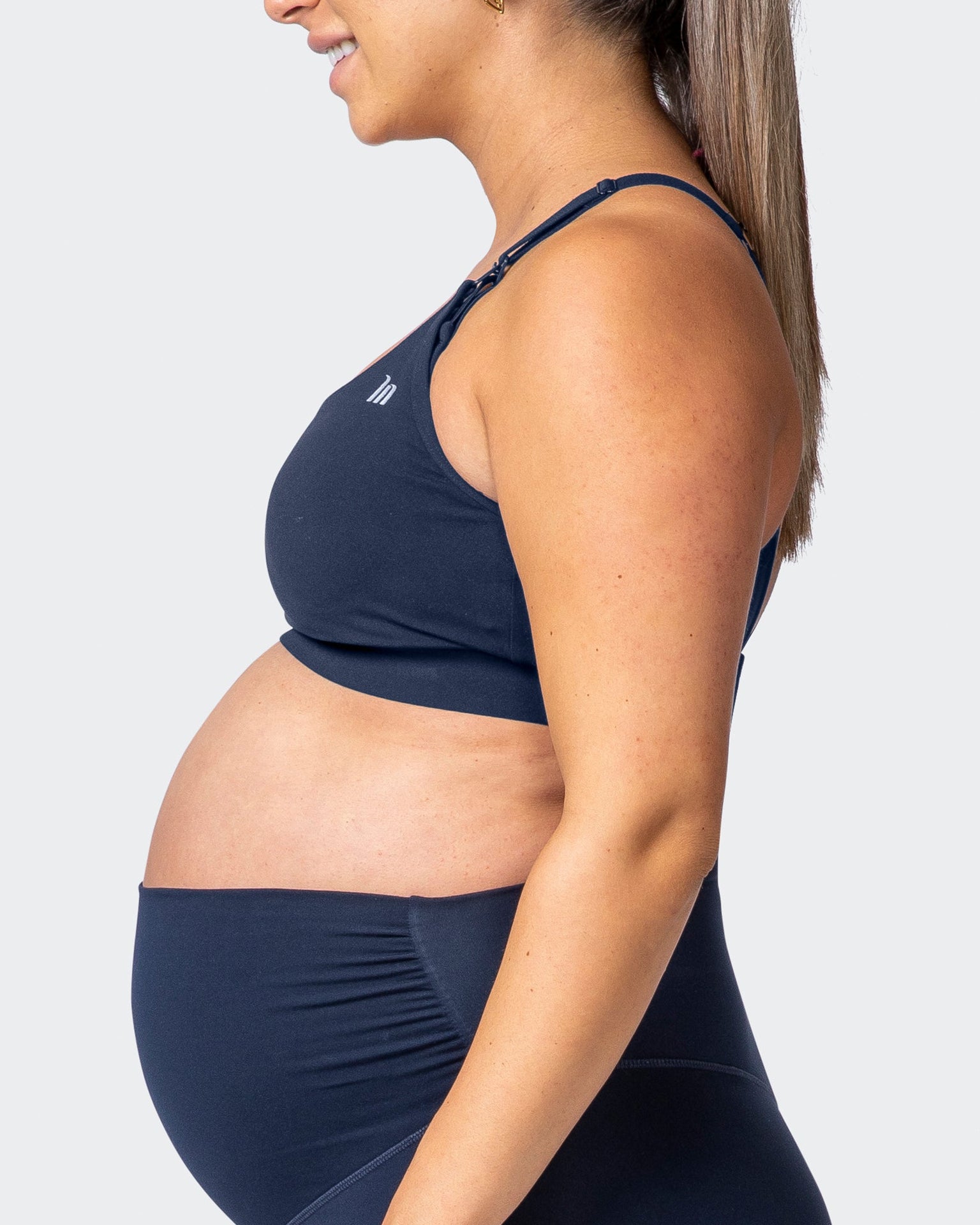 MN Everyday Maternity Bra - Navy-Sports Bras-XS-032213NAVY-XS-MNAPPRL13824-5-Muscle Nation