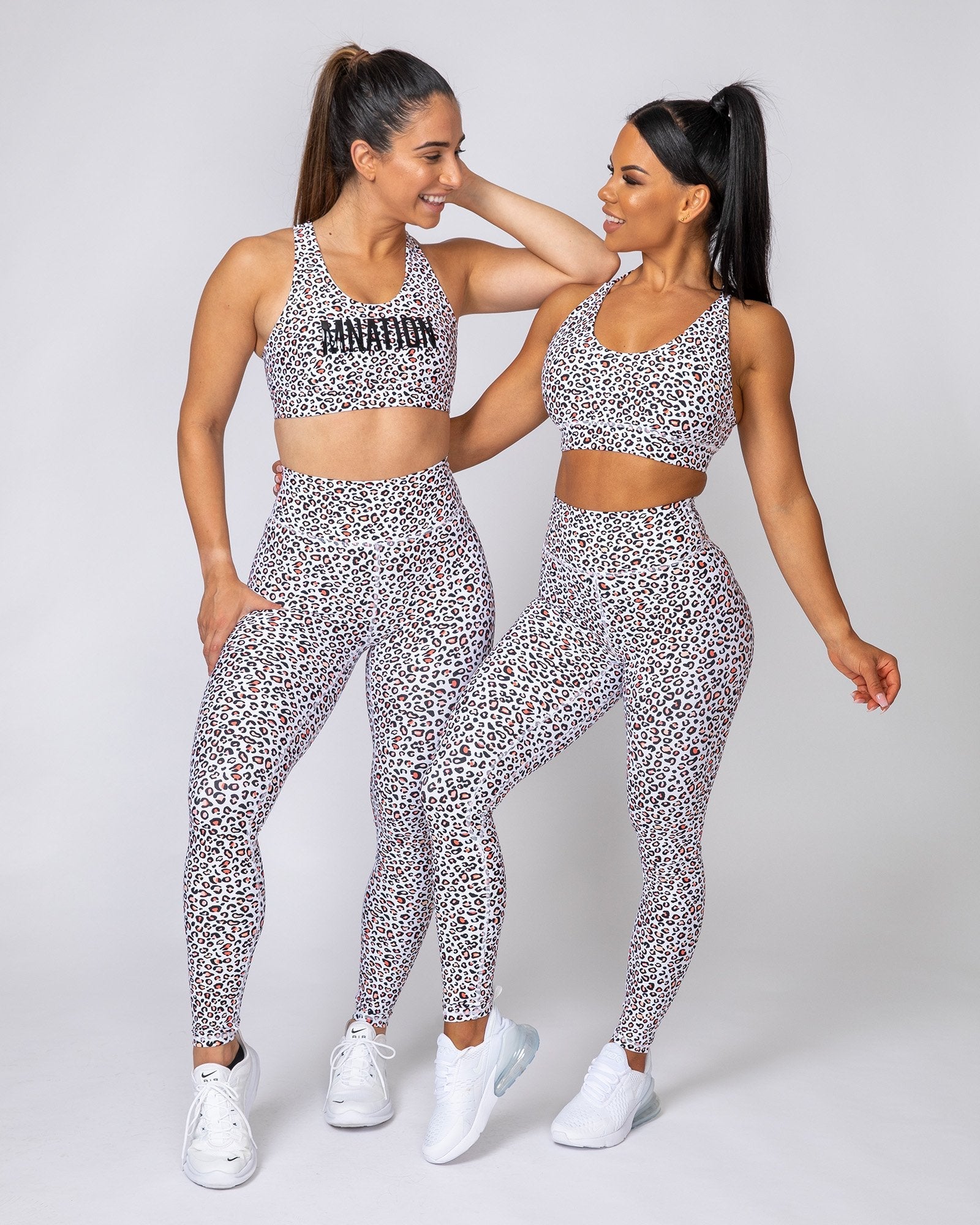 Motion Full Length Leggings - Micro Leopard-Leggings-XXS-MNAPPRL7921-MNAPPRL7921-4-Muscle Nation