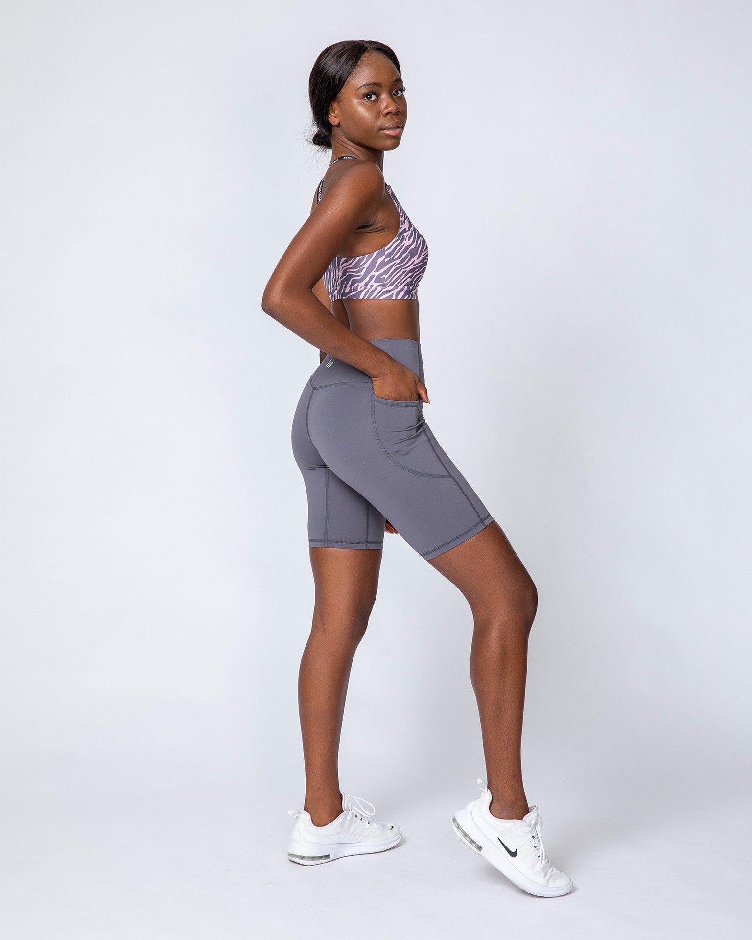Motion Pocket Referee Shorts - Sleet Grey-Shorts-XXS-MNAPPRL9444-MNAPPRL9444-3-Muscle Nation