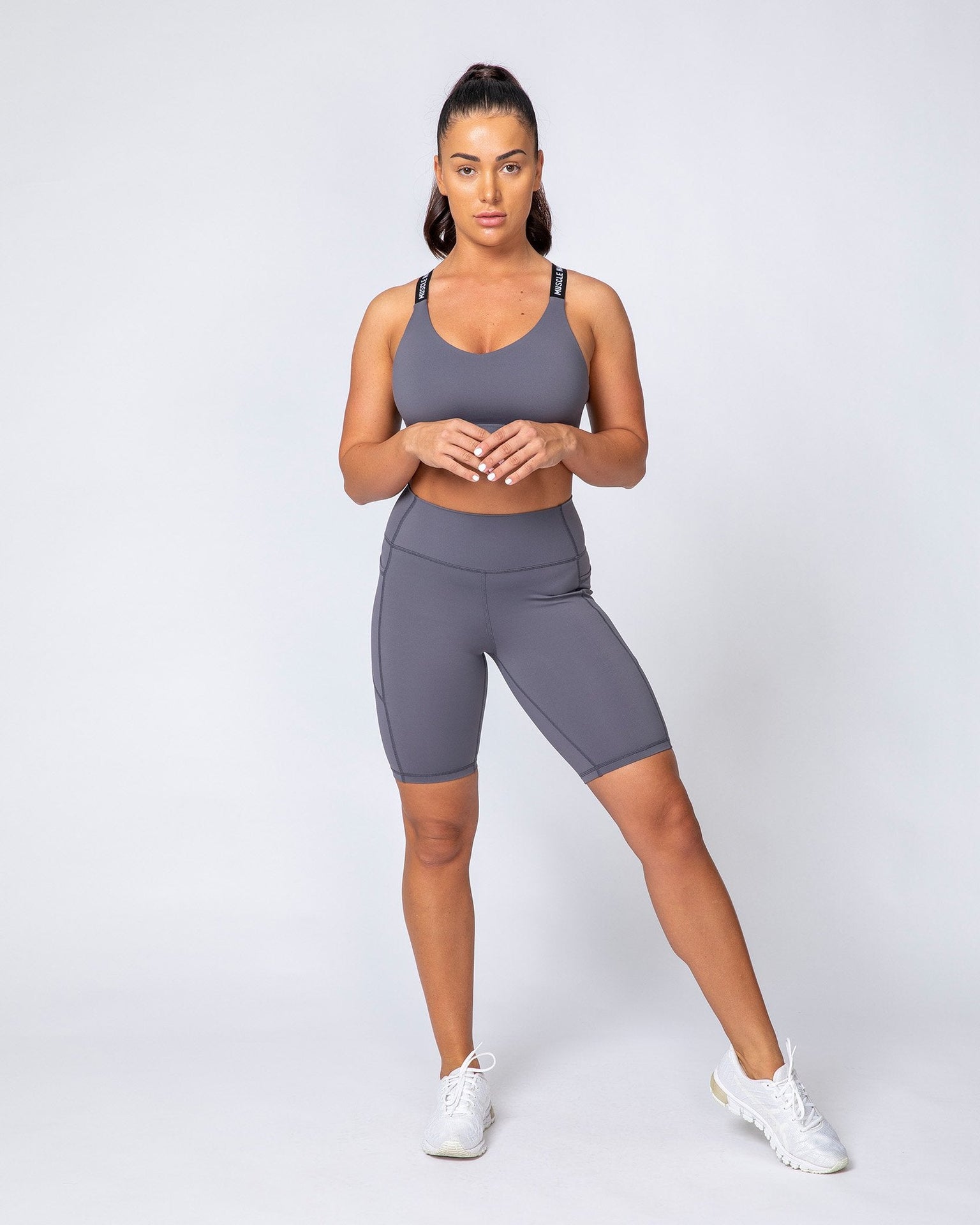 Motion Pocket Referee Shorts - Sleet Grey-Shorts-XXS-MNAPPRL9444-MNAPPRL9444-8-Muscle Nation