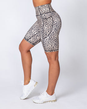 Motion Pocket Referee Shorts - Yellow Leopard-Shorts-XXS-MNAPPRL9458-MNAPPRL9458-1-Muscle Nation