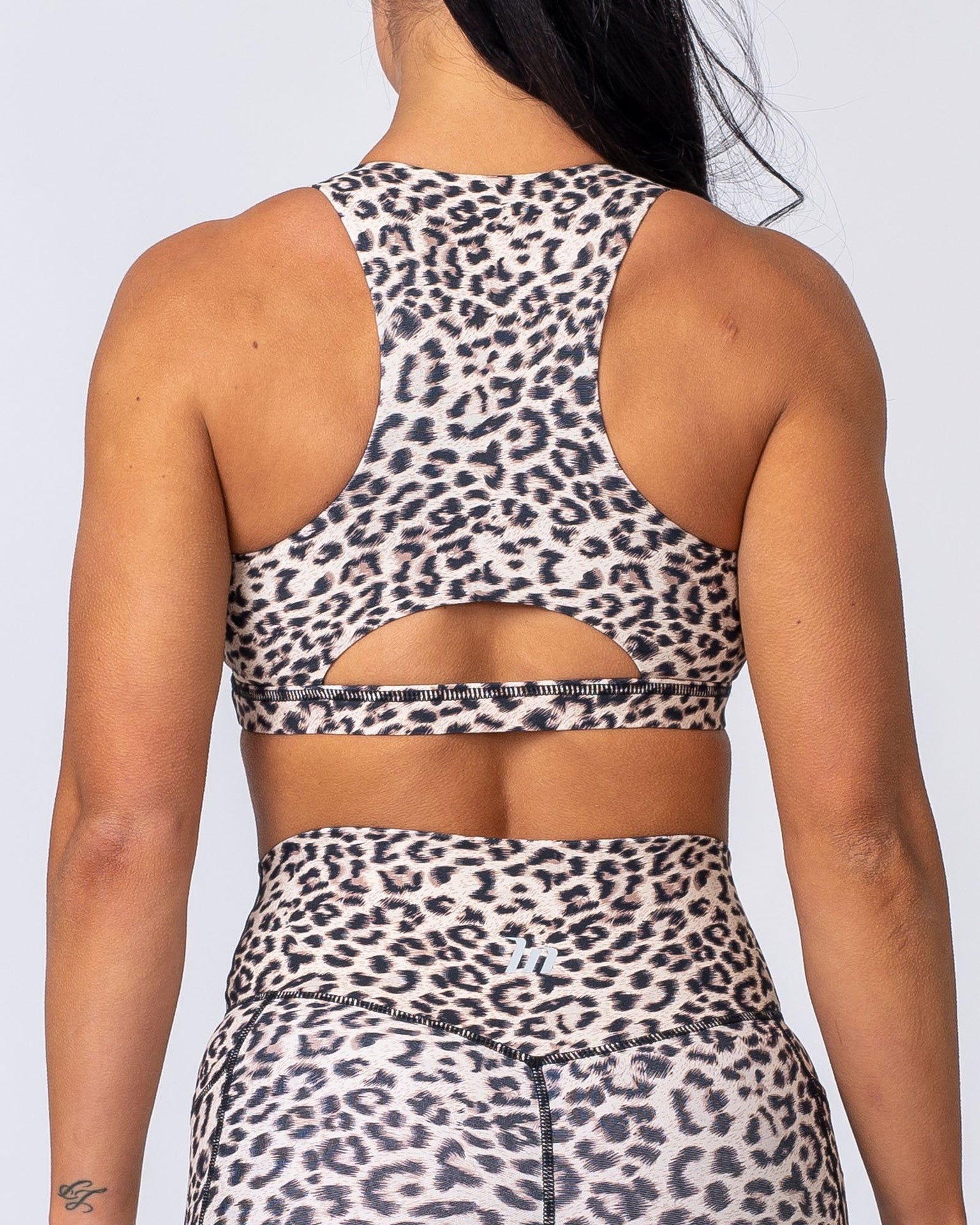 Power Bra - Yellow Leopard-Sports Bras-XS-MNAPPRL6850-MNAPPRL6850-2-Muscle Nation