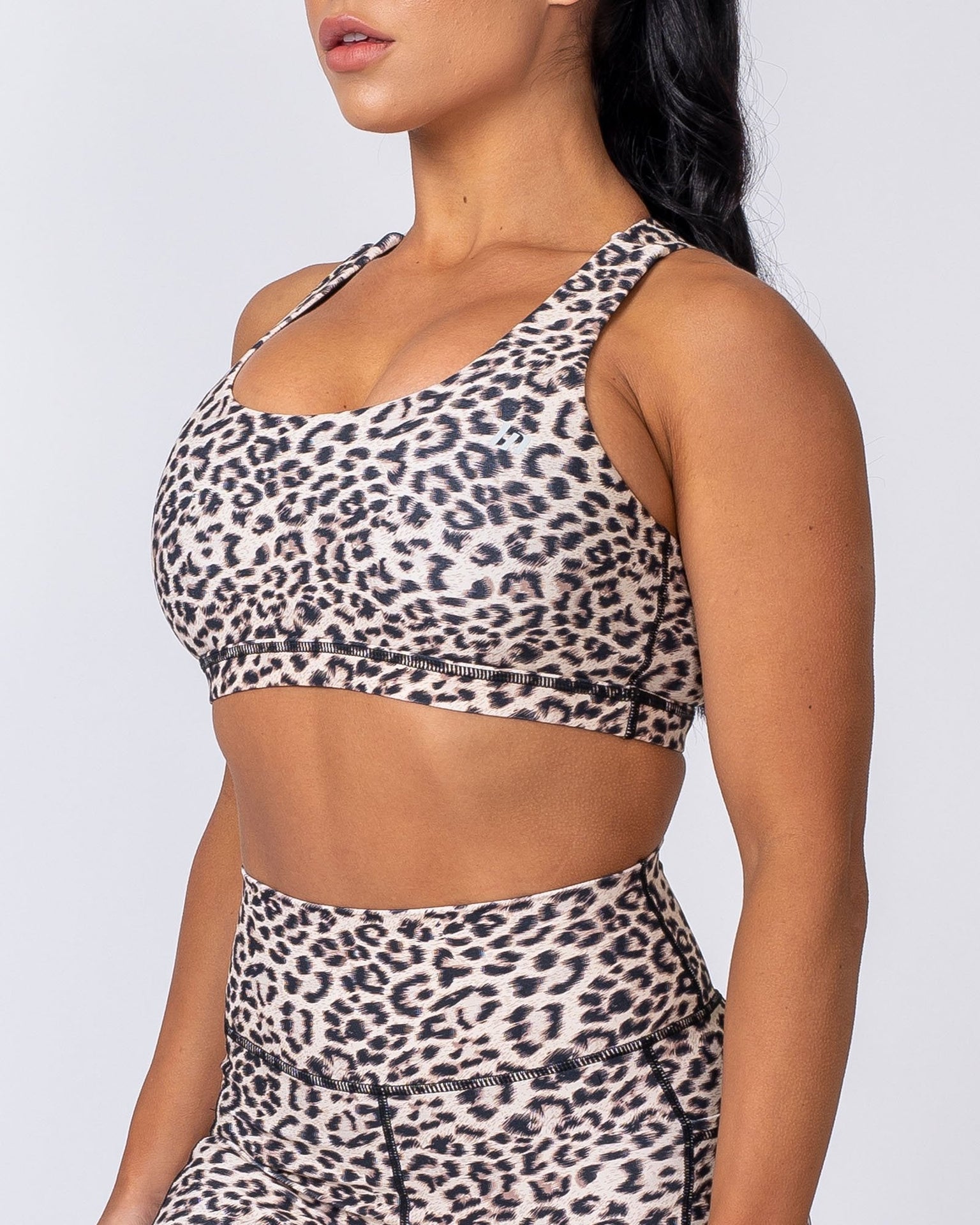 Power Bra - Yellow Leopard-Sports Bras-XS-MNAPPRL6850-MNAPPRL6850-4-Muscle Nation