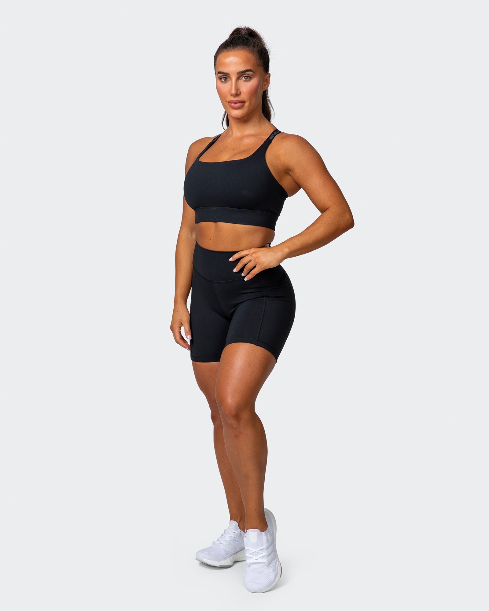 Signature Pocket Bike Shorts - Black-Shorts-XXS-032208BLK-XXS-MNAPPRL13661-6-Muscle Nation