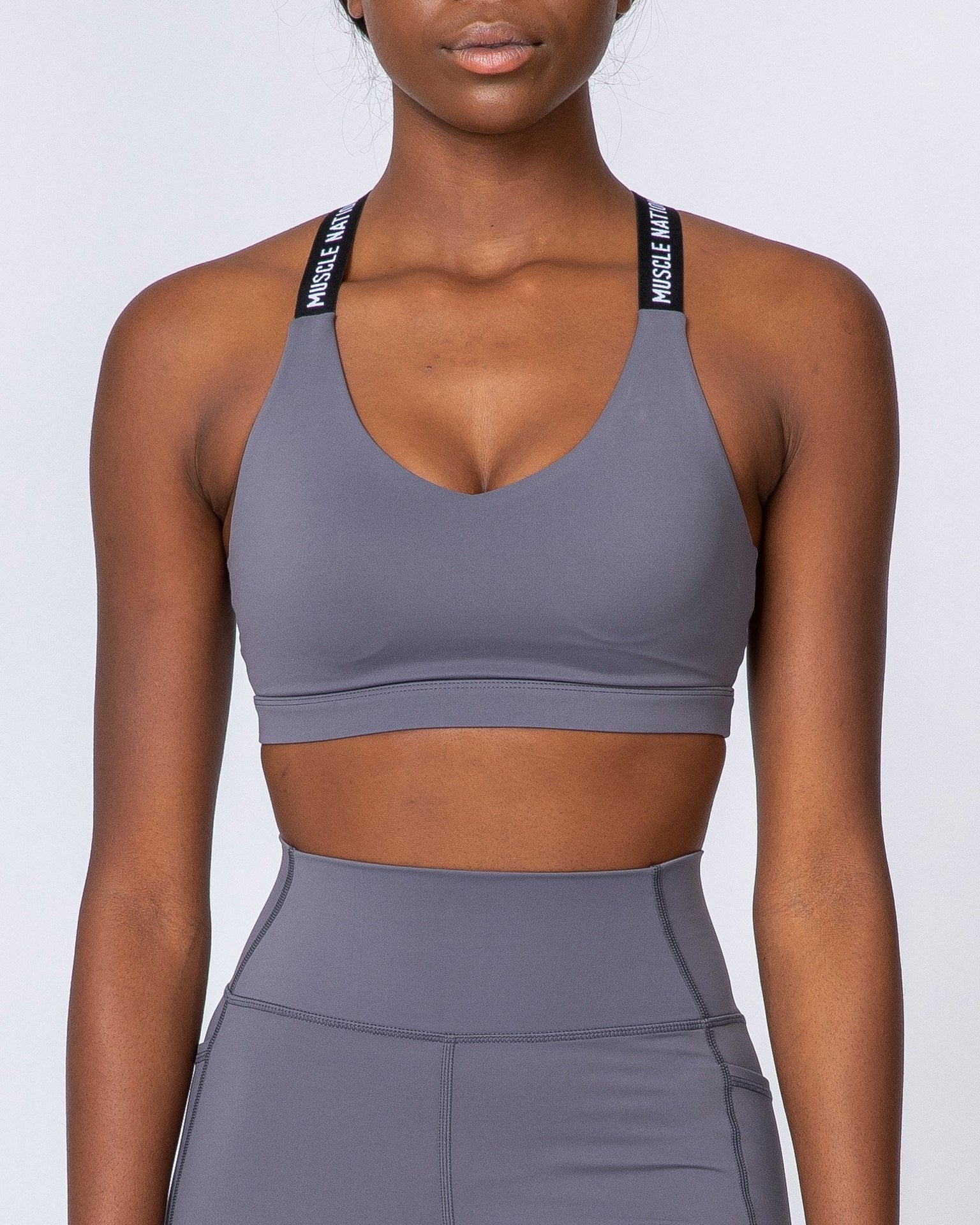 Tempo Bra - Sleet Grey-Sports Bras-XS-MNAPPRL9582-MNAPPRL9582-3-Muscle Nation