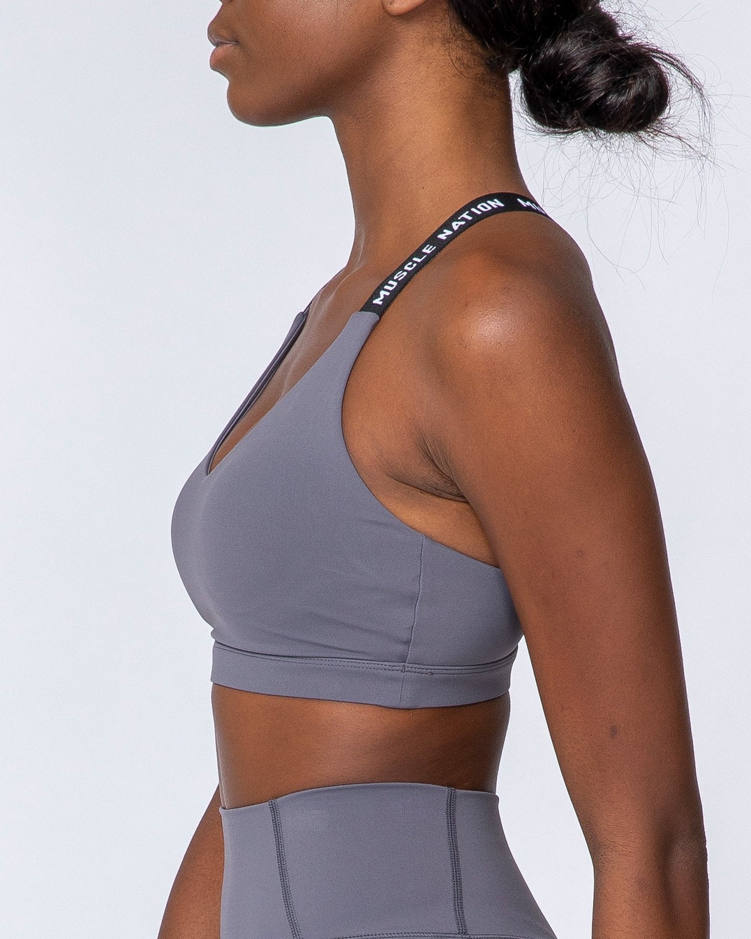 Tempo Bra - Sleet Grey-Sports Bras-XS-MNAPPRL9582-MNAPPRL9582-4-Muscle Nation