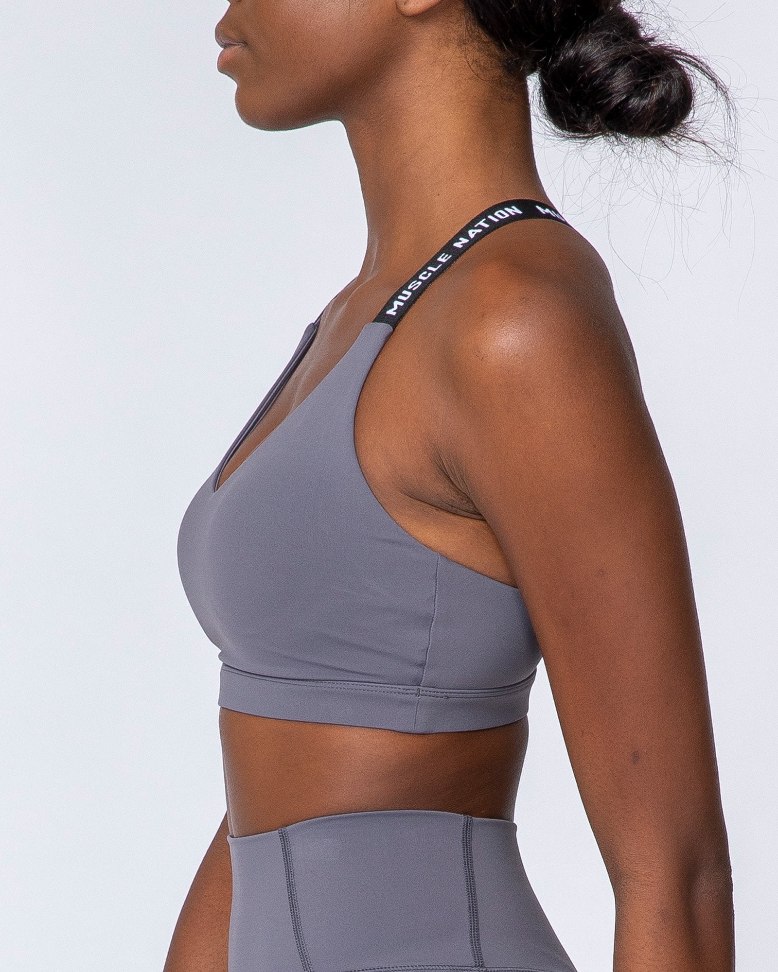 Tempo Bra - Sleet Grey-Sports Bras-XS-MNAPPRL9582-MNAPPRL9582-4-Muscle Nation
