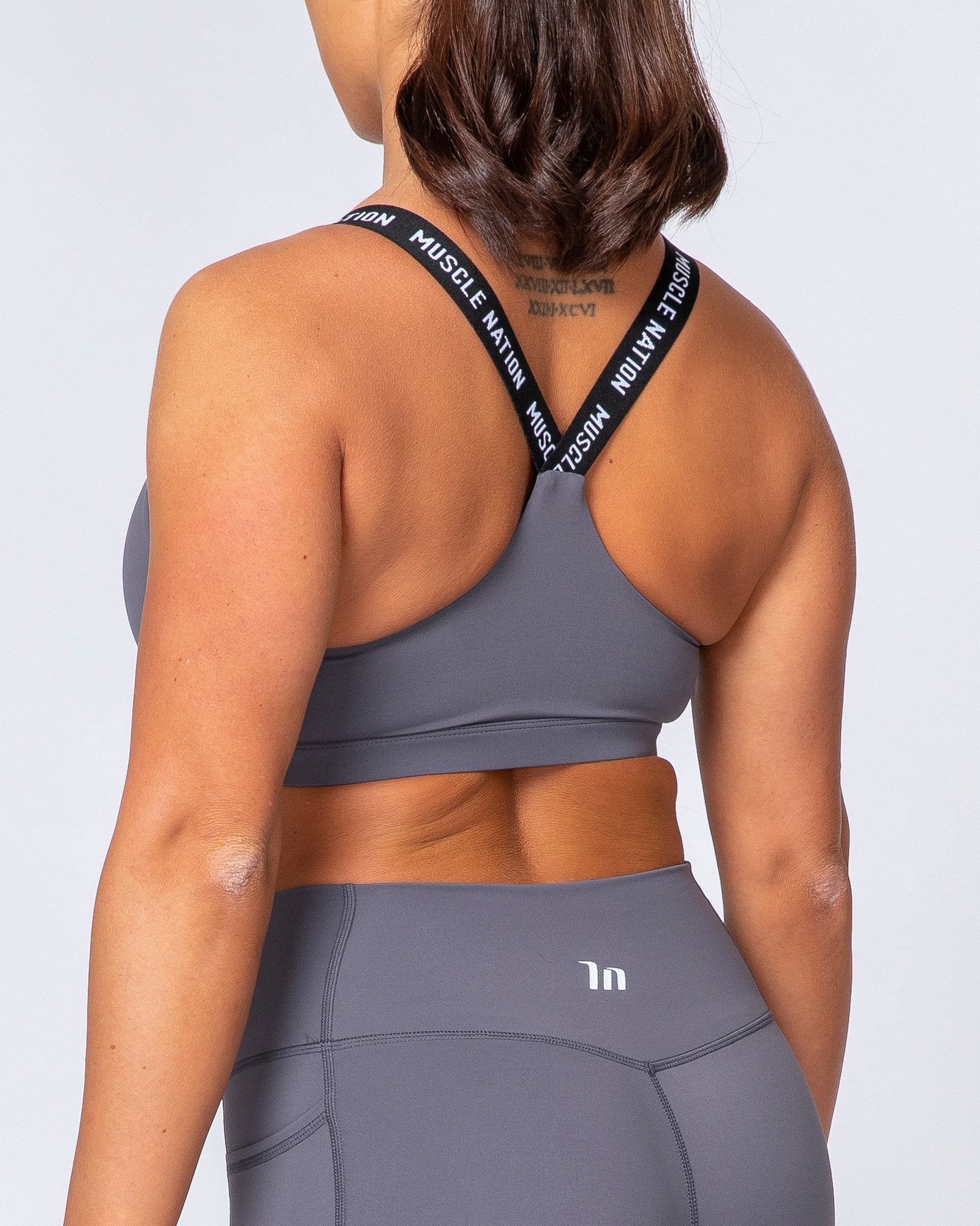 Tempo Bra - Sleet Grey-Sports Bras-XS-MNAPPRL9582-MNAPPRL9582-7-Muscle Nation