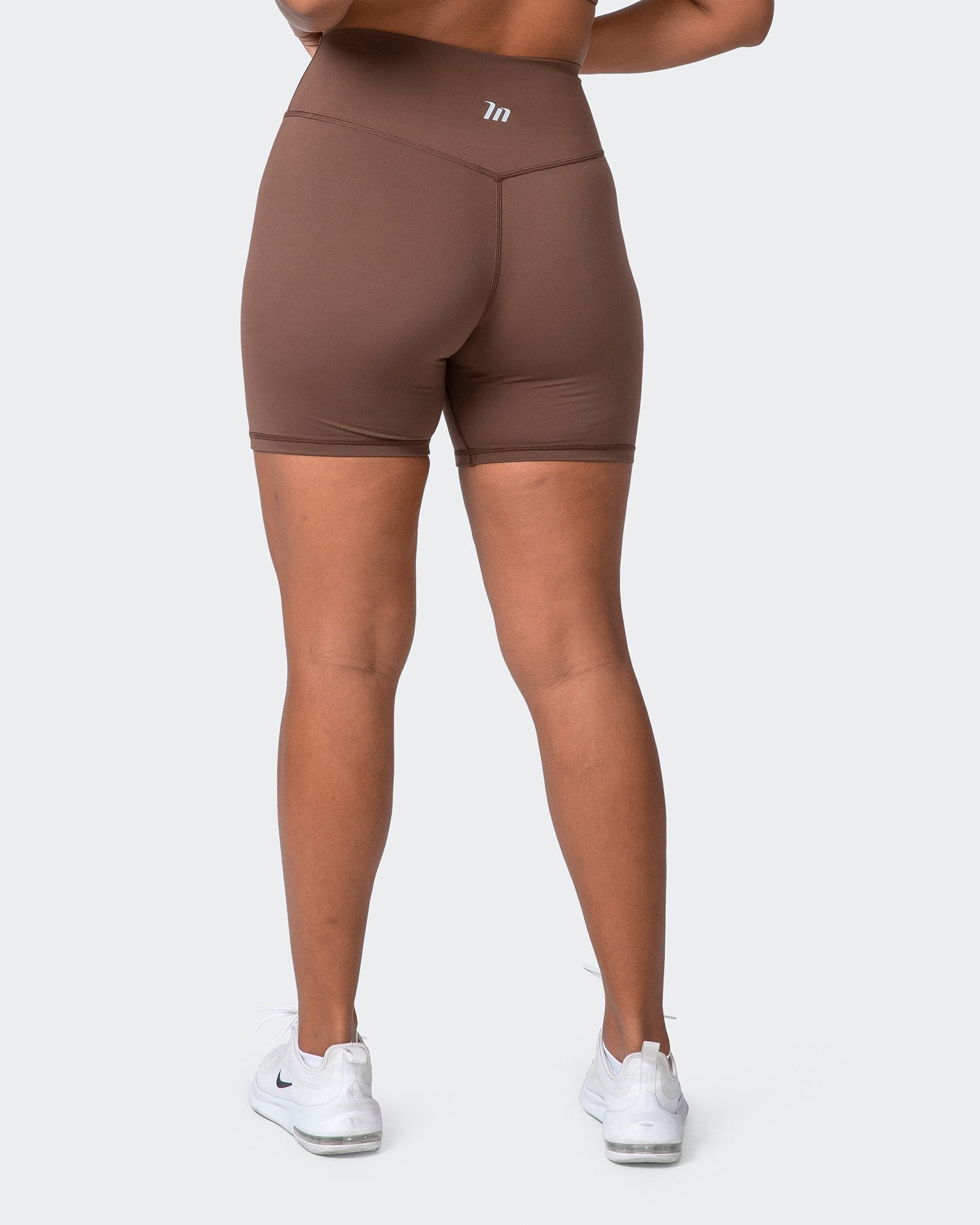 V1 Butter Bike Shorts - Mocha-Shorts-XXS-112152MOCHA-XXS-MNAPPRL12826-7-Muscle Nation