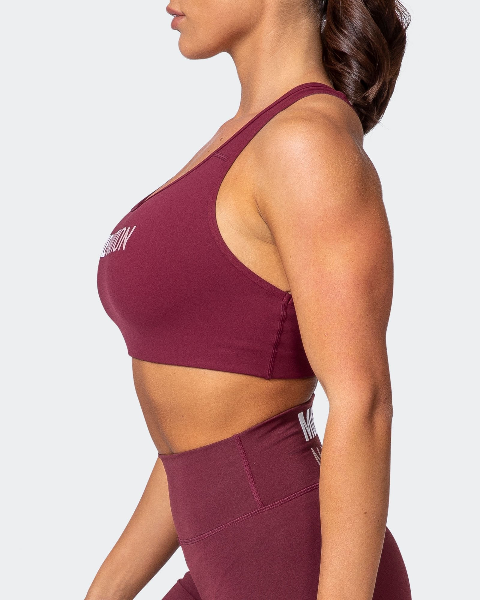 Strike Bra - Wine-Sports Bras-XS-MNAPPRL10526-MNAPPRL10526-3-Muscle Nation