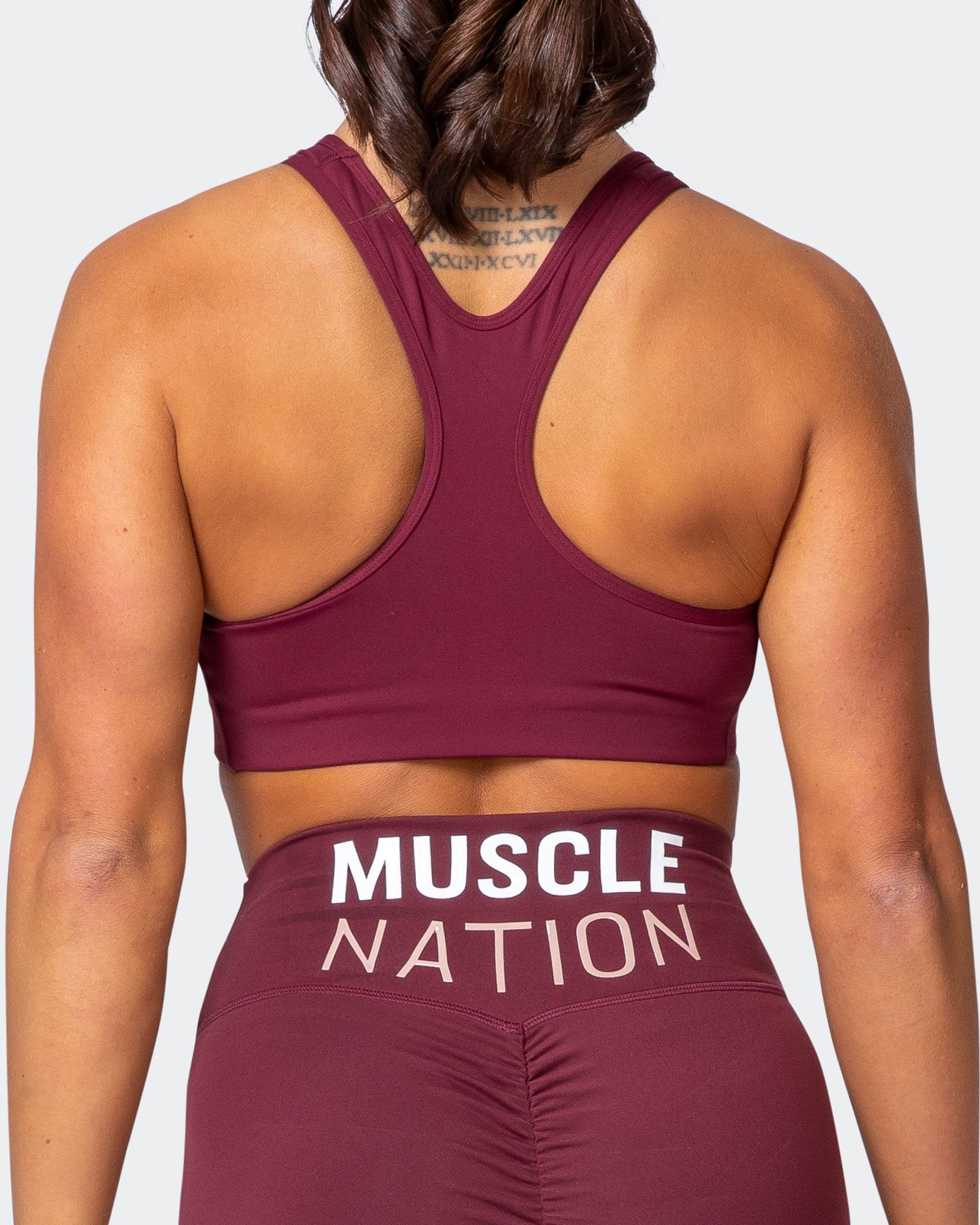 Strike Bra - Wine-Sports Bras-XS-MNAPPRL10526-MNAPPRL10526-7-Muscle Nation