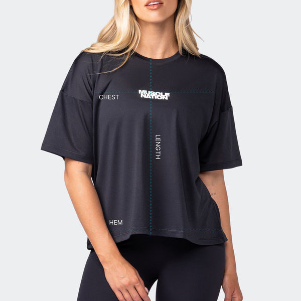 Boxy fit tee