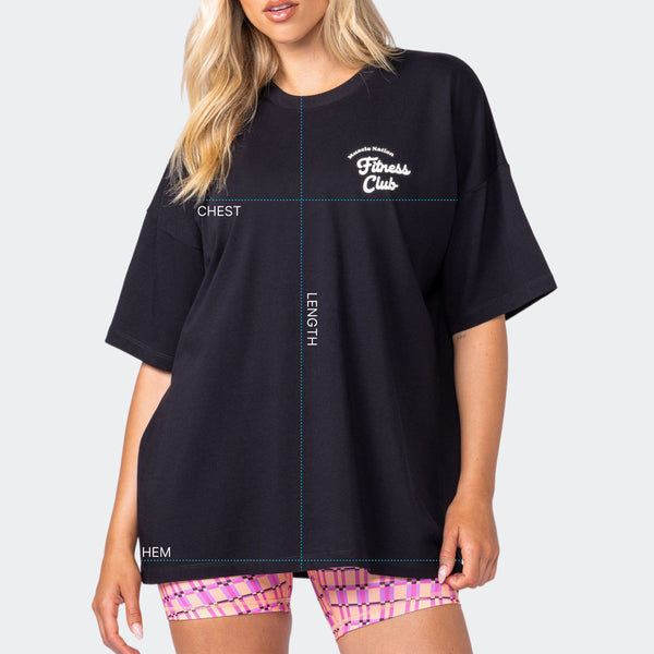 Oversized fit tee